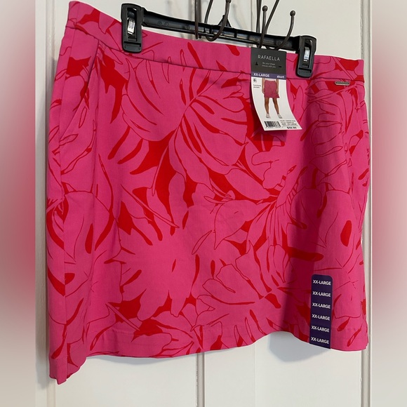 Rafaella NWT Size XXL Skort with Floral Print - Picture 2 of 8